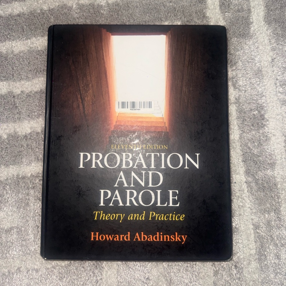 Probation and Parole Book
